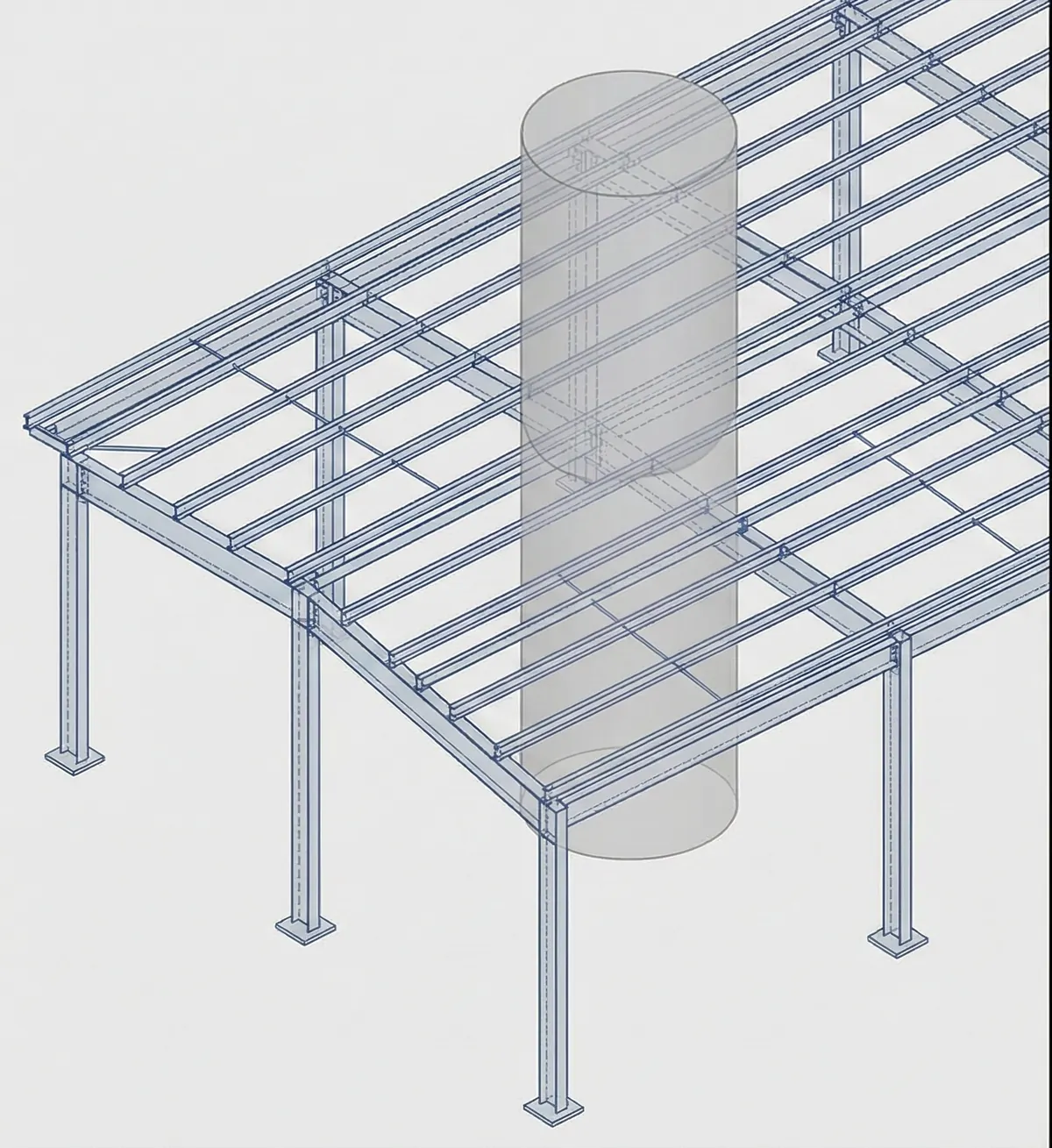 Estructura antes de resolver la interferencia